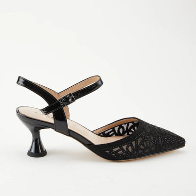 Azura Delicate Slingback Kitten Heel - Essential Elements Chicago