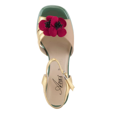 Azura Katriel Sandal, Gold - Essential Elements Chicago