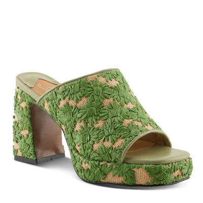 Azura Mustbeluv Platform, Green - Essential Elements Chicago
