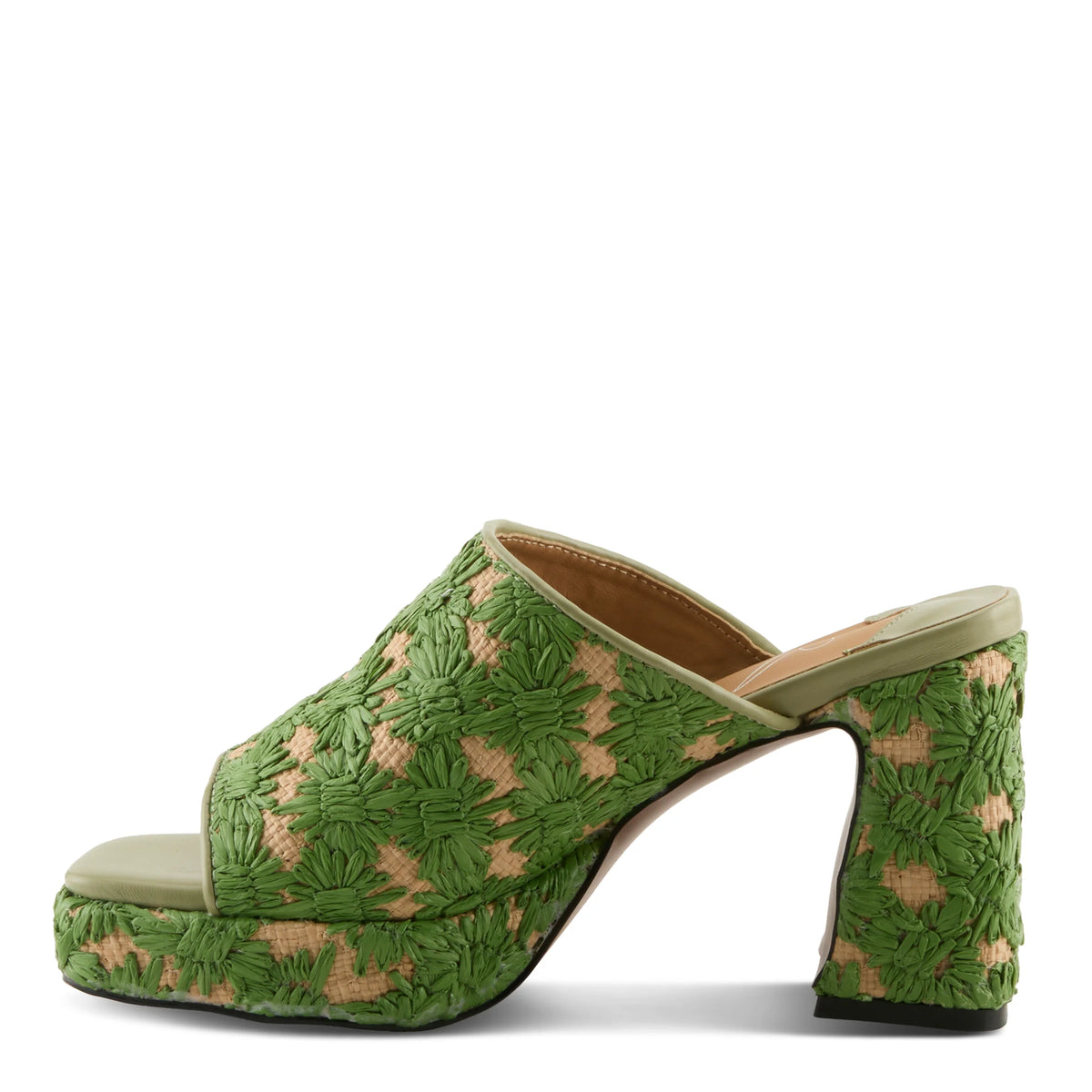 Azura Mustbeluv Platform, Green - Essential Elements Chicago