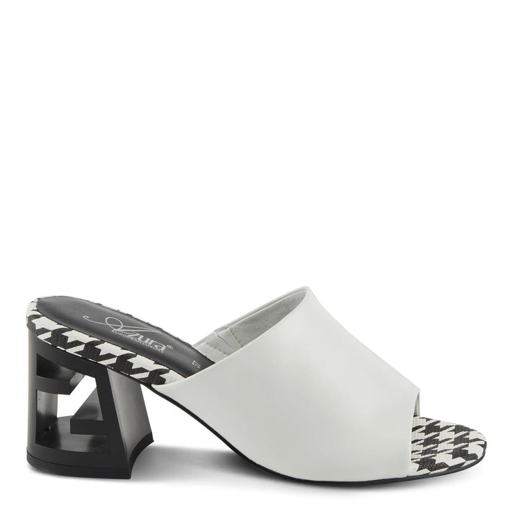 Azura Sculptor Sandals White 40 Shoetique - Slides by Spring Step | Essential Elements Chicago