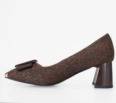 Azura TwistedTweed Flat Shoe - Essential Elements Chicago