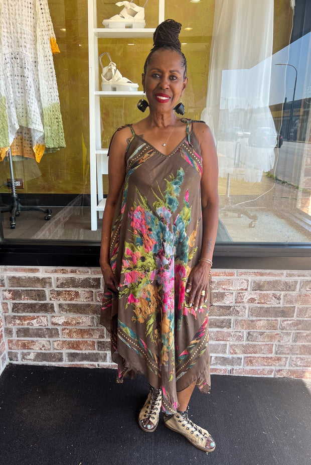 B & K Moda Handkerchief Dress - Essential Elements Chicago