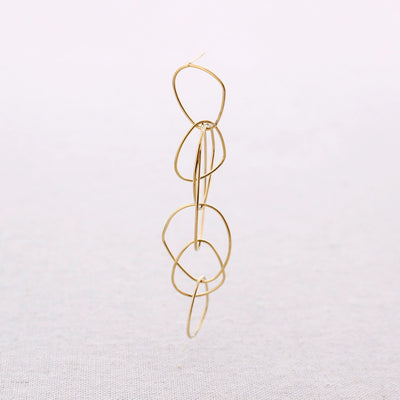 Ben Gold Earrings - Essential Elements Chicago