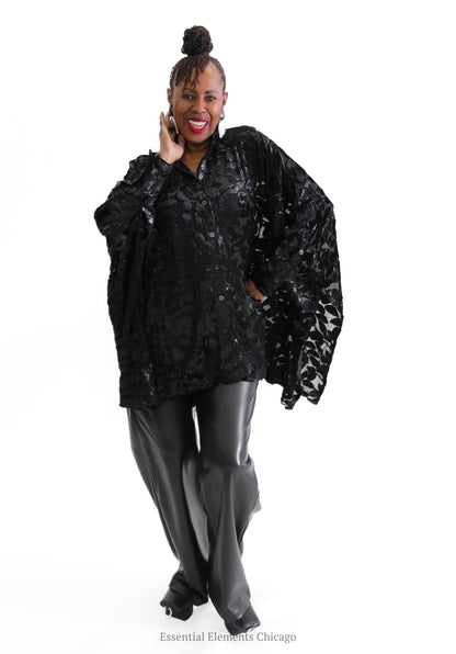 Berek Velvet Batwing Top - Essential Elements Chicago