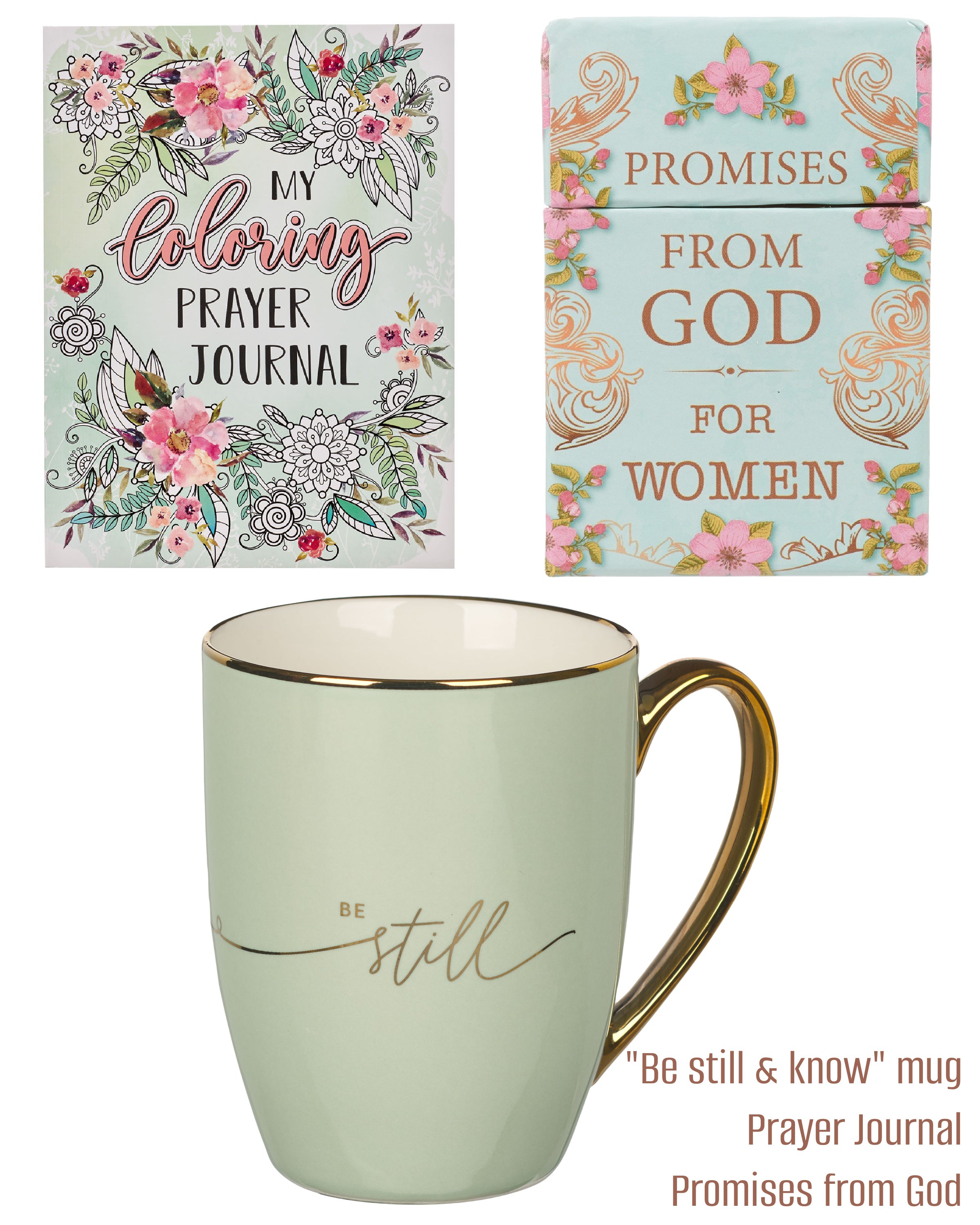 The Blessed Woman Gift Set- Be Still and Know (Mint)