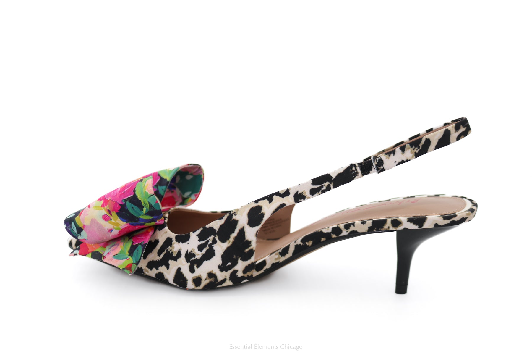 Betsey Johnson Claira Slingback, Leopard - Essential Elements Chicago