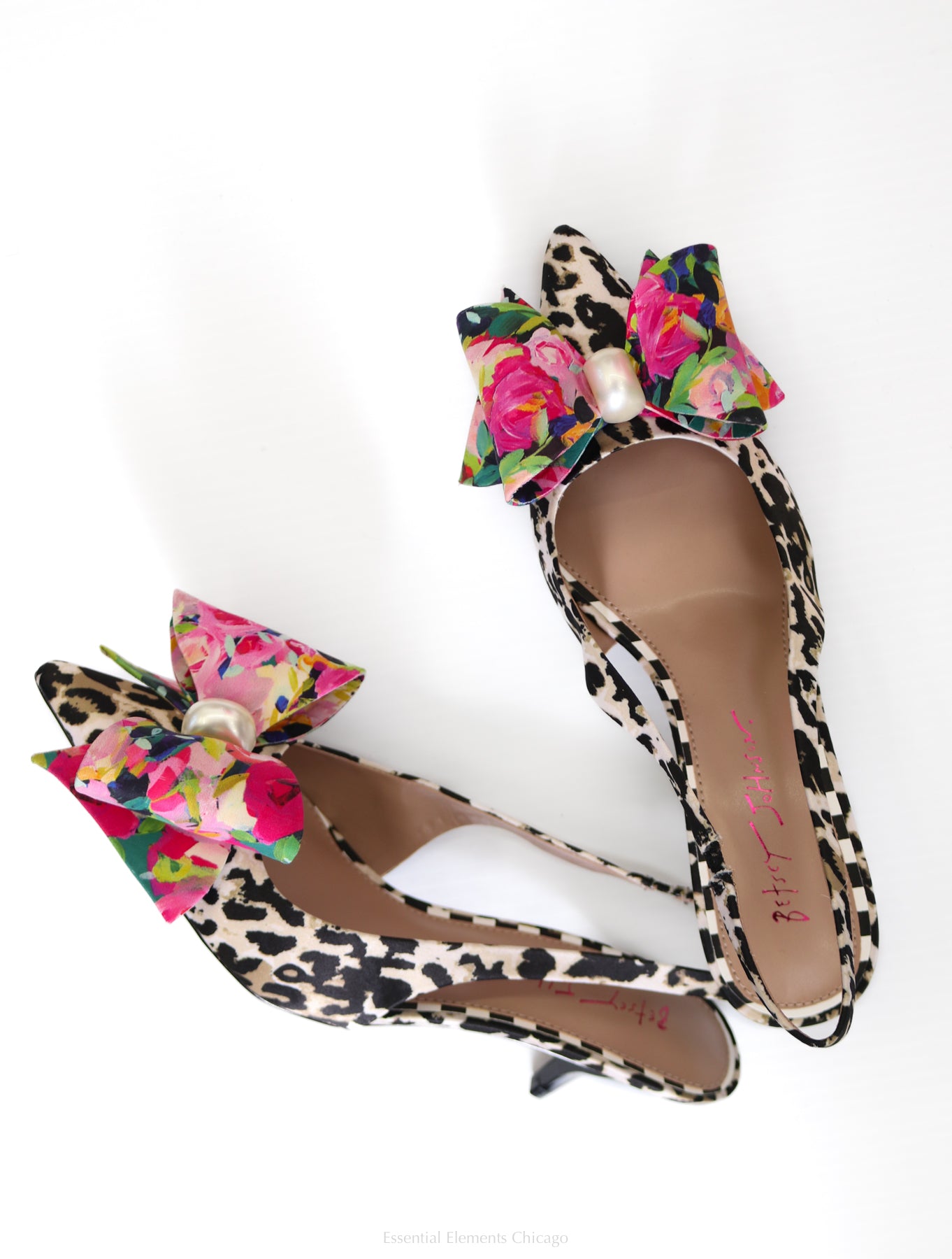 Betsey Johnson Claira Slingback, Leopard - Essential Elements Chicago