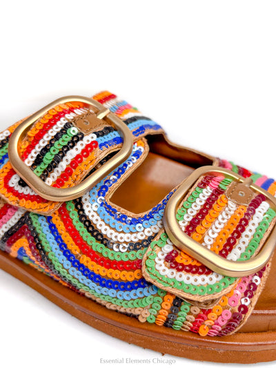 Betsey Johnson Tourist Sandal - Essential Elements Chicago