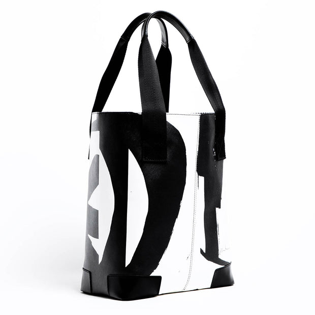 Black Line Crazy Giddy Tote - Essential Elements Chicago