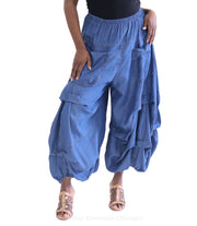 Bodil Chambray Pleated Pant - Essential Elements Chicago