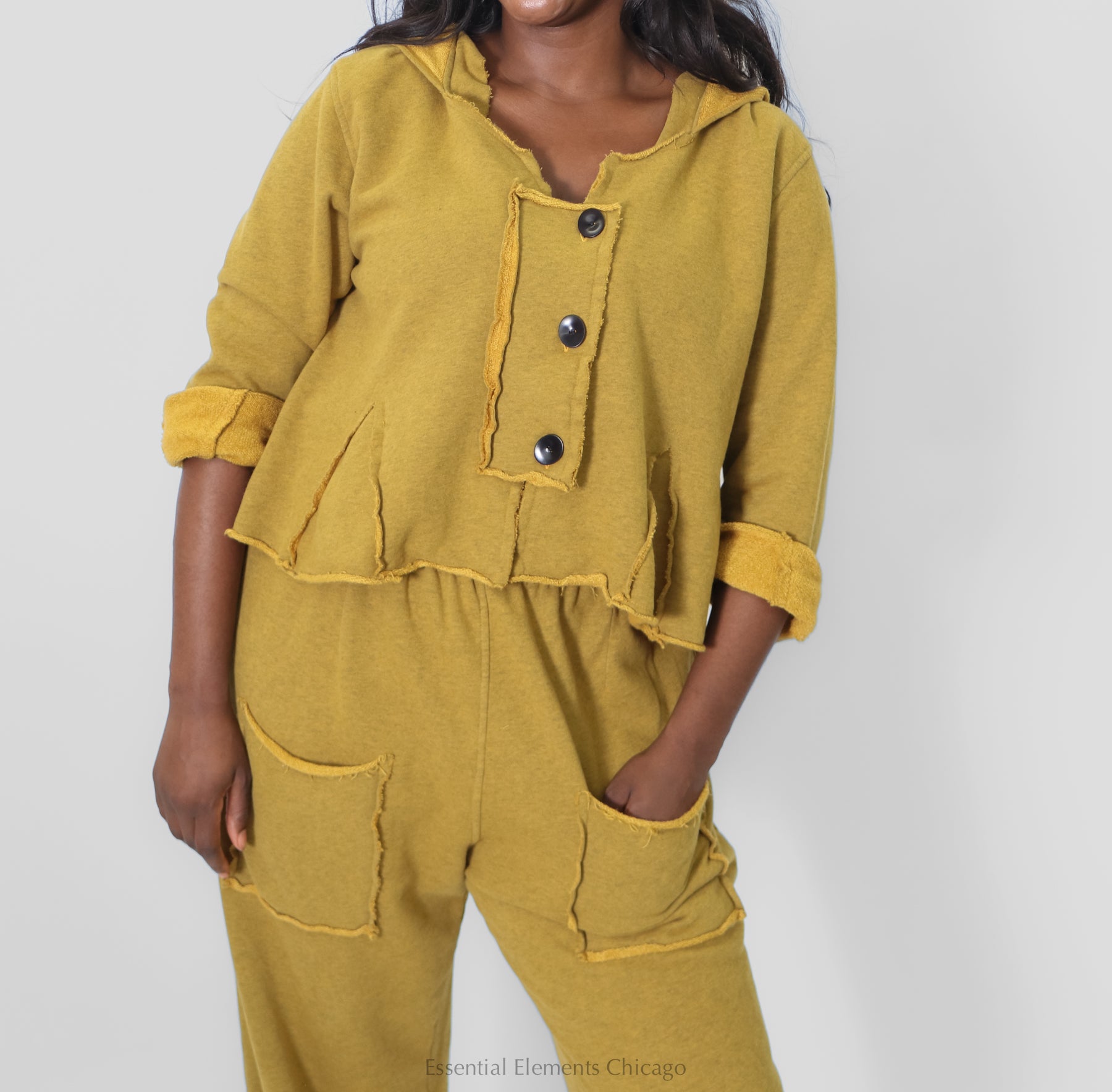 Bodil Crop Jacket - Cider - Essential Elements Chicago