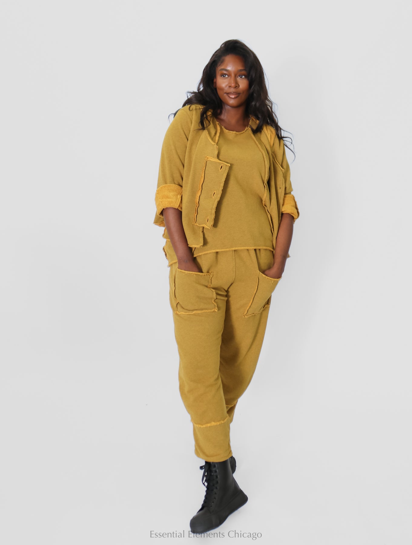 Bodil Cuff Pants - Cider - Essential Elements Chicago