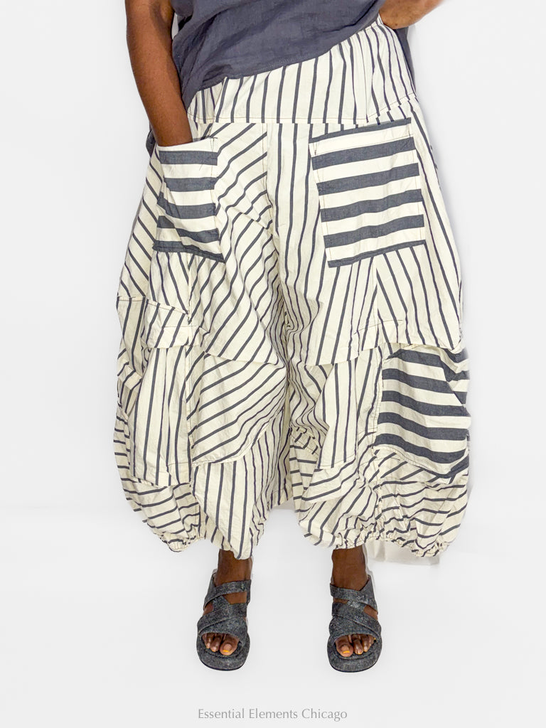 Bodil Full Pleat Pant - Essential Elements Chicago