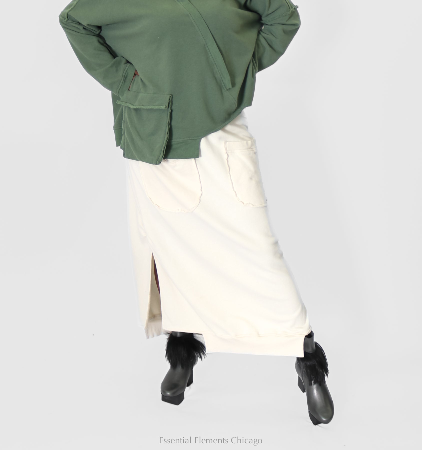 Bodil Snow Fluff Skirt - Essential Elements Chicago