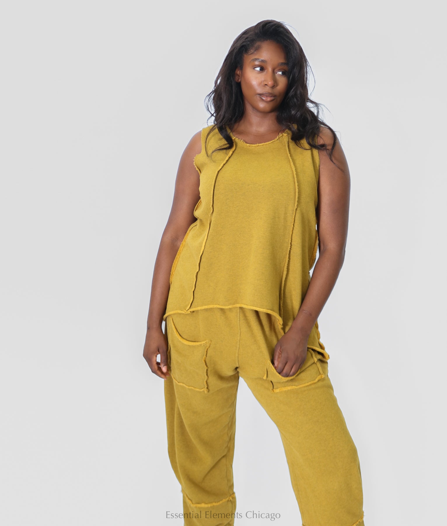Bodil Tank Top - Cider - Essential Elements Chicago