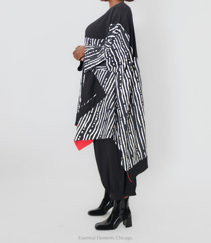 Bread & Butter Asymmetrical Tunic - Essential Elements Chicago