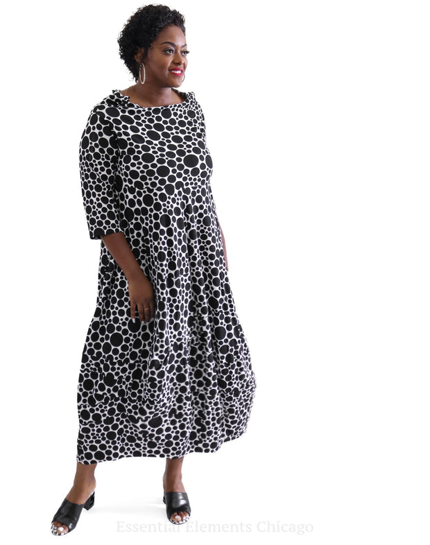 Bread & Butter Black Dot Dress - Essential Elements Chicago