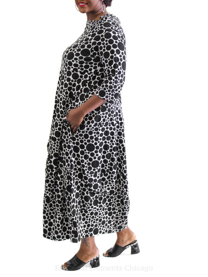 Bread & Butter Black Dot Dress - Essential Elements Chicago