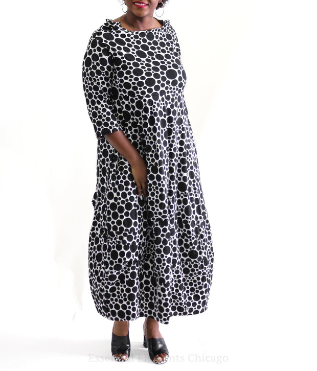 Bread & Butter Black Dot Dress - Essential Elements Chicago