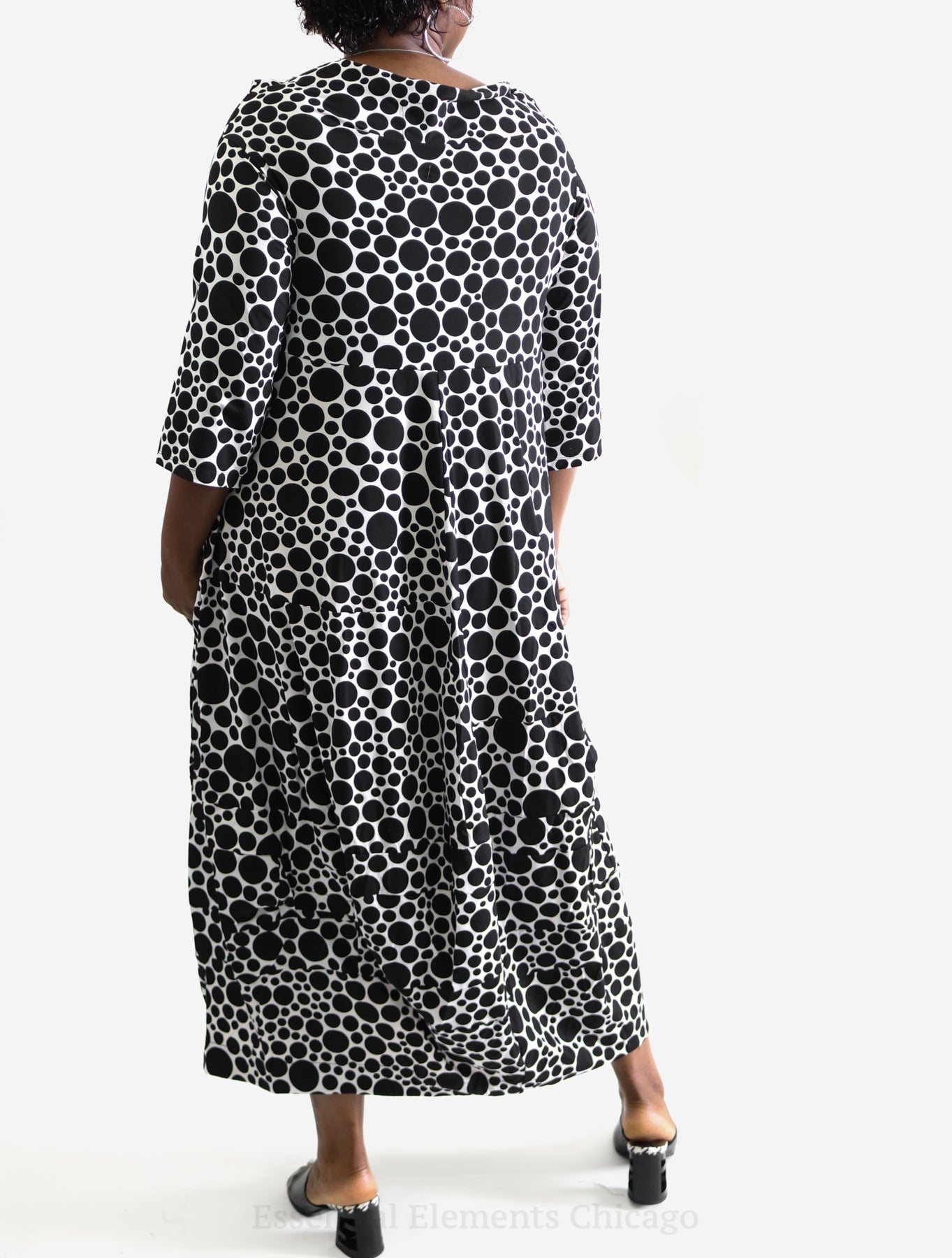 Bread & Butter Black Dot Dress - Essential Elements Chicago