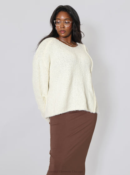 Bread & Butter Chunky Sweater - Essential Elements Chicago