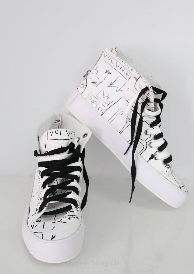 Bread & Butter Graffiti Sneakers - Essential Elements Chicago