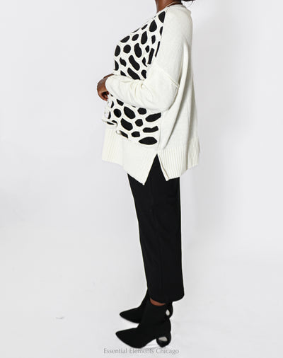 Bread & Butter Laser Cut Sweater - Essential Elements Chicago