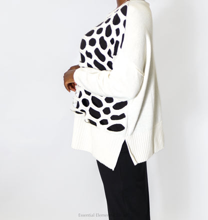 Bread & Butter Laser Cut Sweater - Essential Elements Chicago