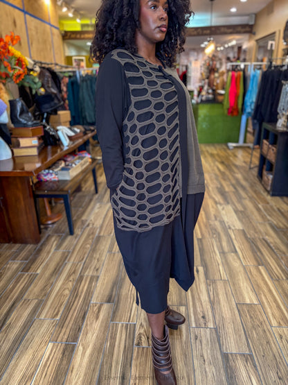 Bread & Butter Open Weave Dress - Essential Elements Chicago
