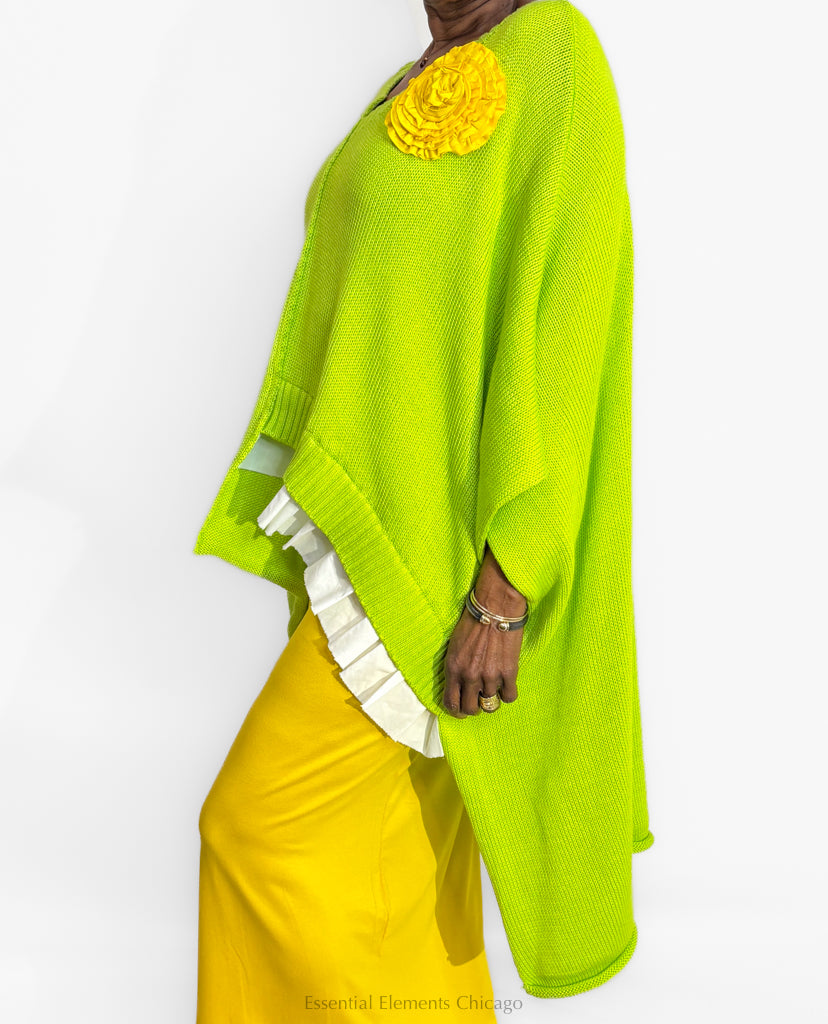 Bread & Butter Sweater, Lime
