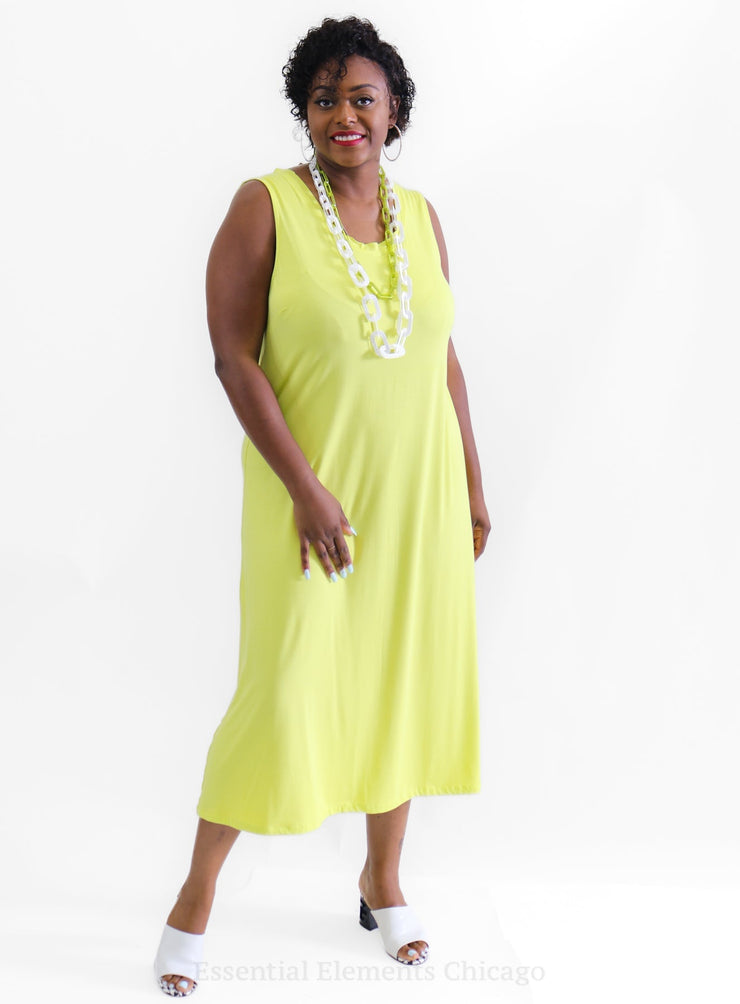 Bread & Butter Tank Dress - Essential Elements Chicago