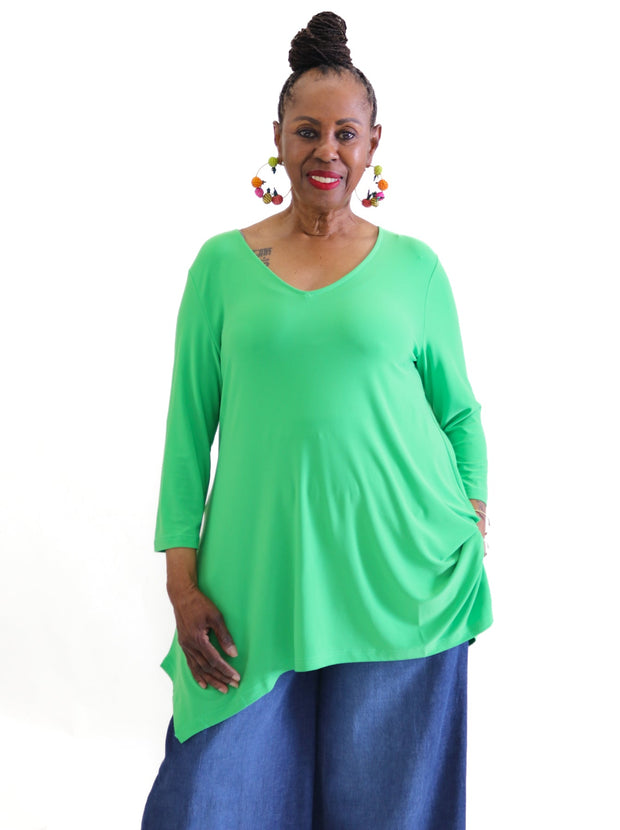 Caroline Top Spring Green Small Clothing - Top by Lior | Essential Elements Chicago
