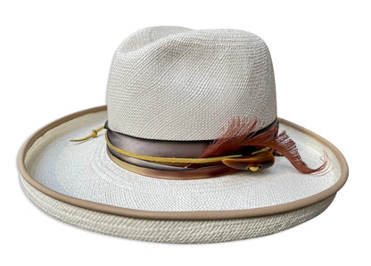 Cha Cha's House of Ill Repute Kettle Bleach Panama Fedora - Essential Elements Chicago