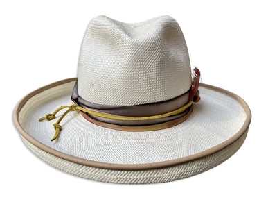 Cha Cha's House of Ill Repute Kettle Bleach Panama Fedora - Essential Elements Chicago