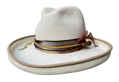 Cha Cha's House of Ill Repute Kettle Bleach Panama Fedora - Essential Elements Chicago