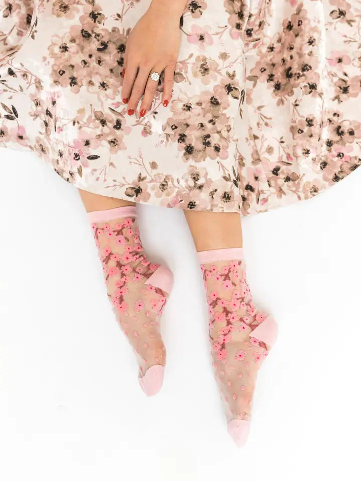 Sock Candy Cherry Blossom Sock