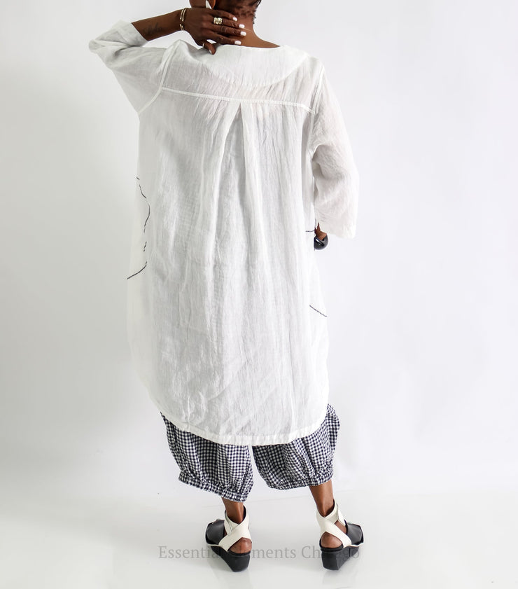 Cheyenne Long Tunic | Plus - Essential Elements Chicago