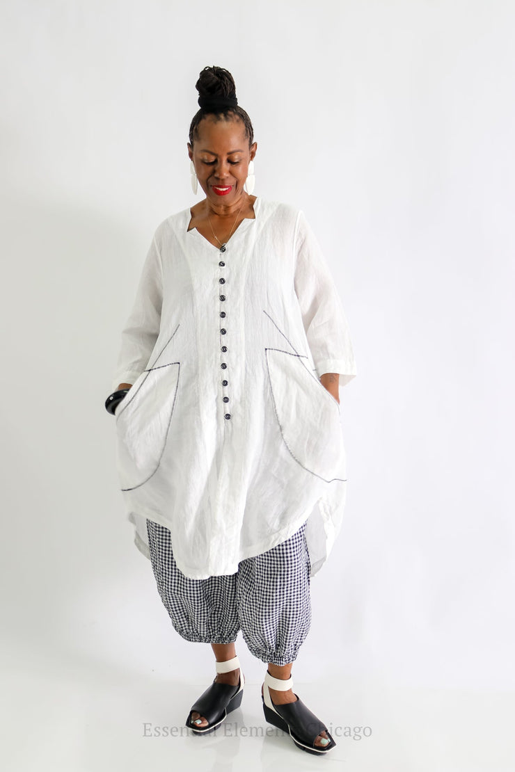 Cheyenne Long Tunic | Plus - Essential Elements Chicago