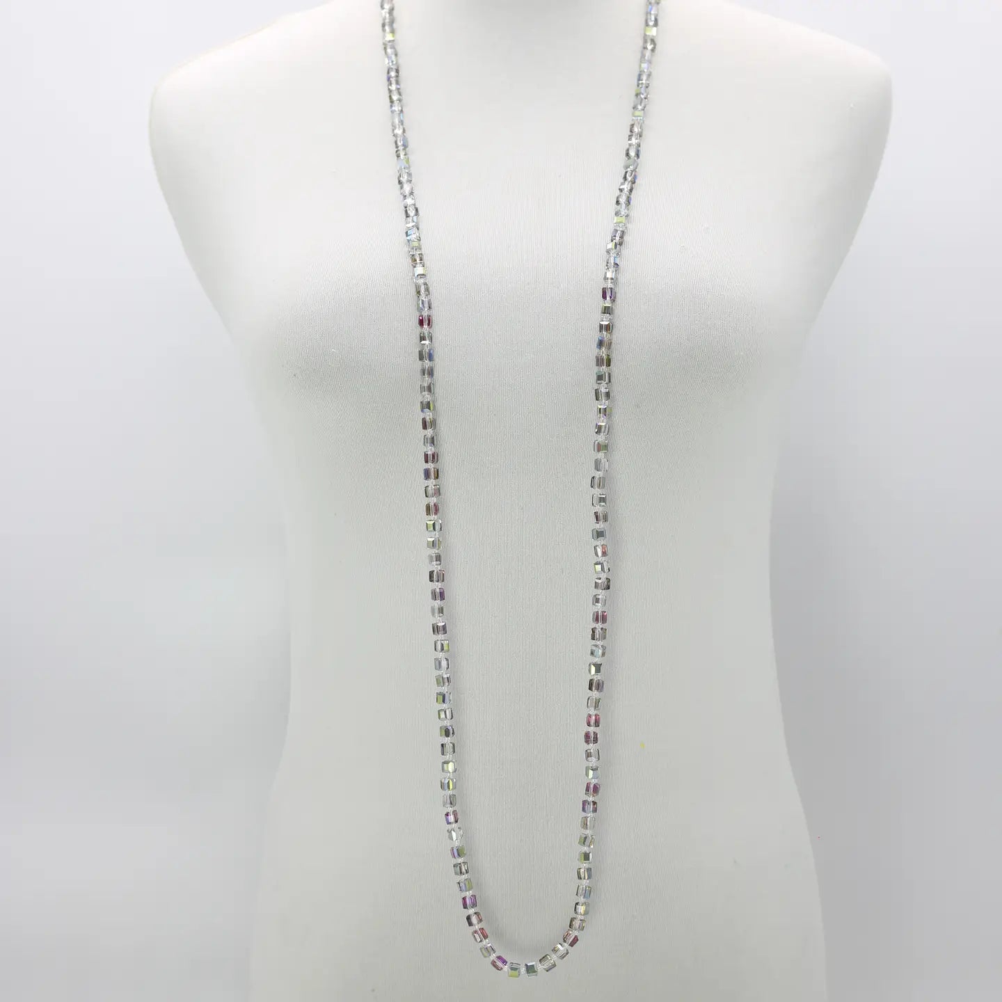 Jianhui Small Crystal Cube Necklace