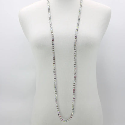 Jianhui Small Crystal Cube Necklace