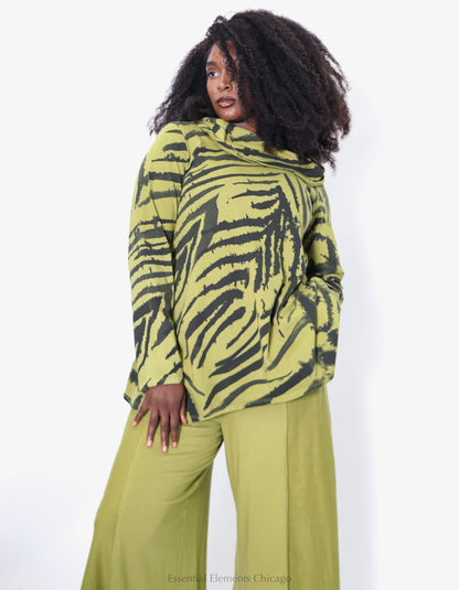 Cotton Lani Cowl Neck Top