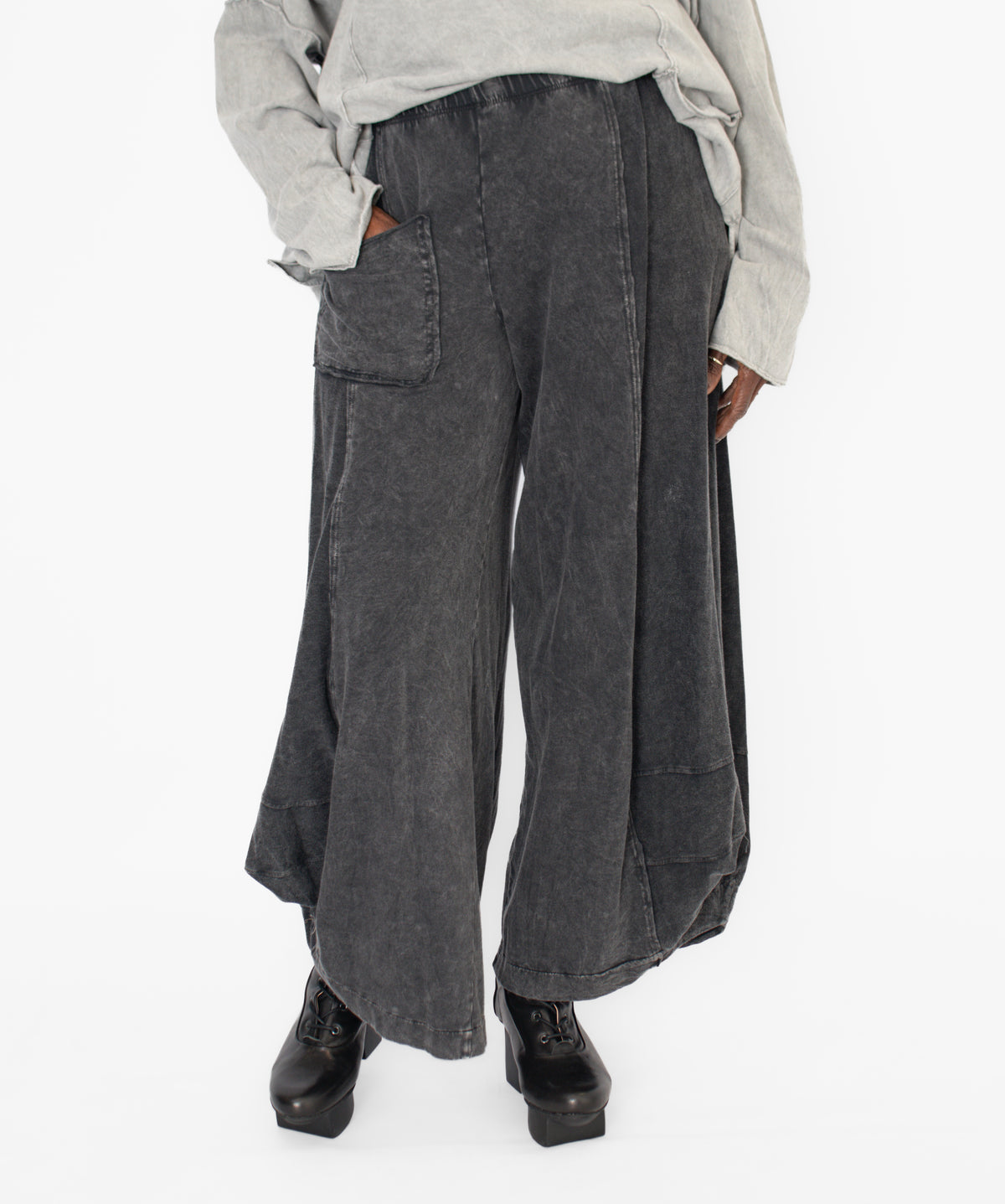 Cotton Lani Flared Leg Funky Pant - Essential Elements Chicago