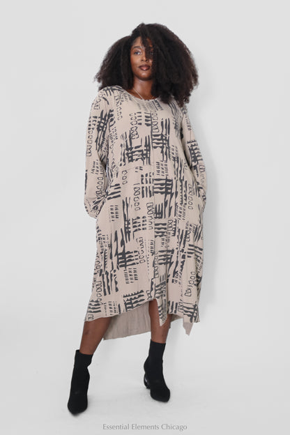 Cotton Lani Long Dress - Essential Elements Chicago