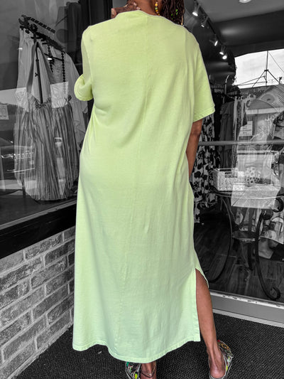 Cotton Lani Scoop Neck Dress - Essential Elements Chicago