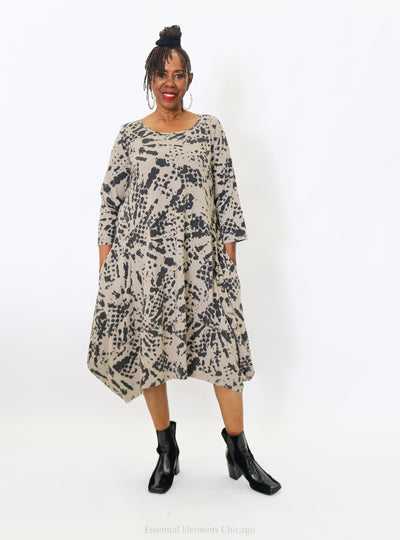 Cotton Lani Tulip Dress - Essential Elements Chicago