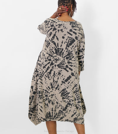 Cotton Lani Tulip Dress - Essential Elements Chicago