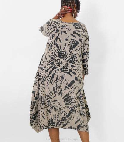 Cotton Lani Tulip Dress - Essential Elements Chicago