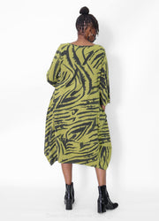 Cotton Lani Zebra Dress - Essential Elements Chicago