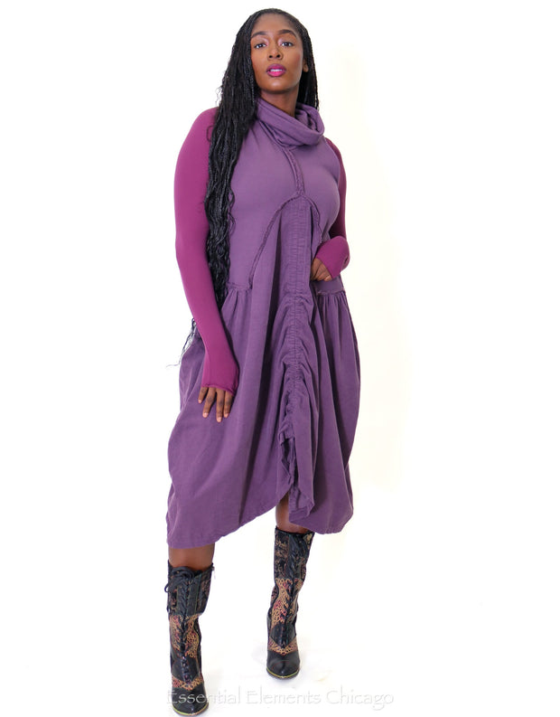 Cowl Cord Dress - Essential Elements Chicago